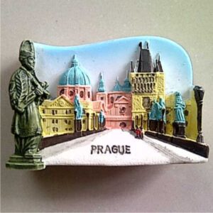 Jual Souvenir Magnet kulkas Prague Praha Ceko