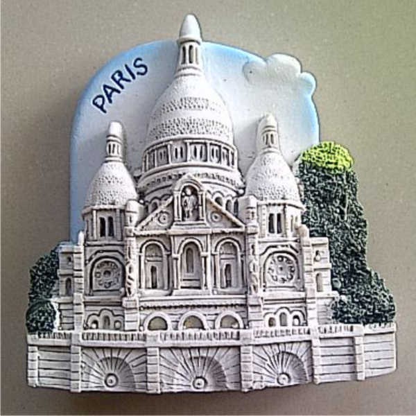 Jual Souvenir Magnet kulkas Sacre Coeur Paris