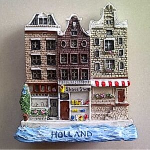 Jual Souvenir Magnet Kulkas Holland Houses