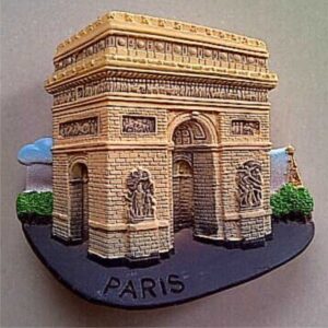 Jual Souvenir Magnet kulkas Arc de Triomphe - Paris