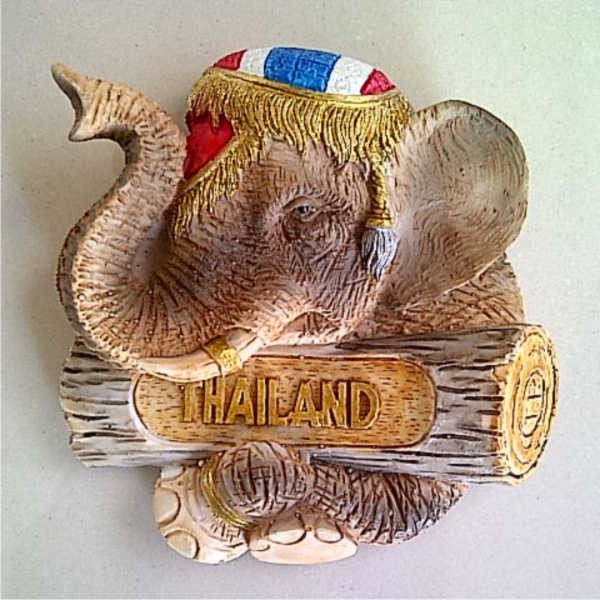 Jual Souvenir Magnet kulkas Gajah Thailand