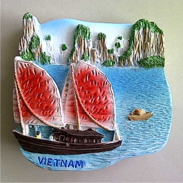 Jual Souvenir Magnet kulkas Halong Bay Vietnam