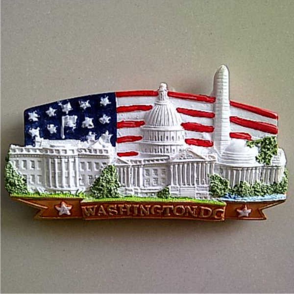 Jual Souvenir Magnet kulkas Washington DC Amerika