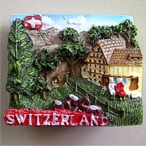 Jual Souvenir Magnet kulkas Swiss