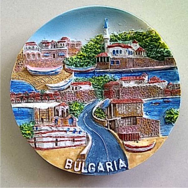 Jual Souvenir Magnet kulkas Bulgaria Street