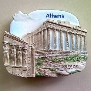 Jual Souvenir Magnet kulkas Athens Yunani