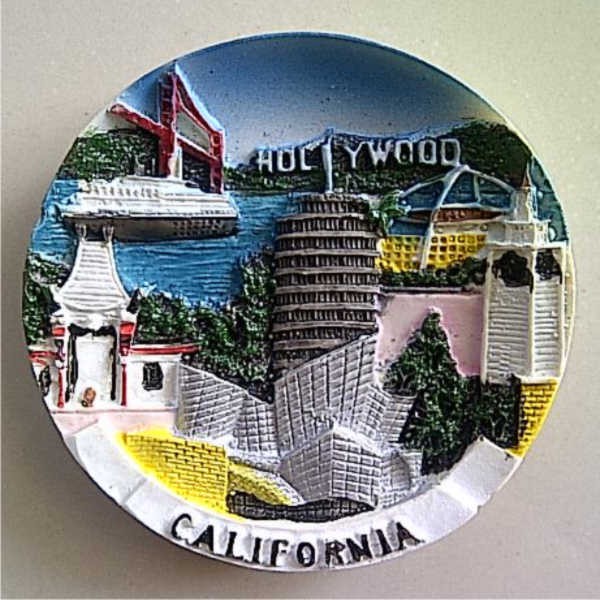 Jual Souvenir Magnet kulkas California Amerika