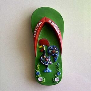 Jual Souvenir Magnet kulkas Portugal Sandal