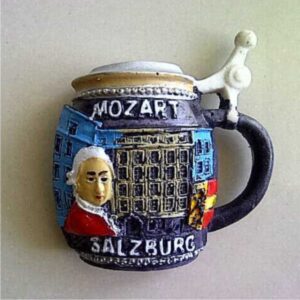 Jual Souvenir Magnet kulkas Mozart Salzburg Austria