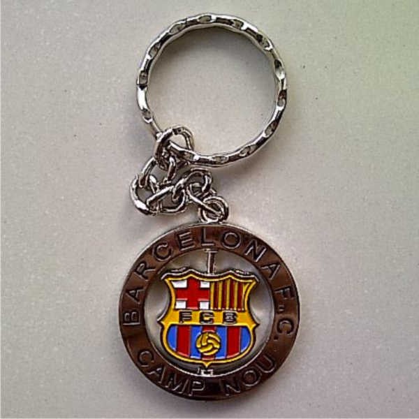Jual Souvenir Gantungan Kunci Club Barcelona Spanyol