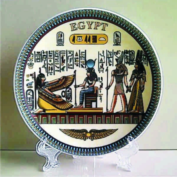 Jual Souvenir Piring Pajangan Egypt 8
