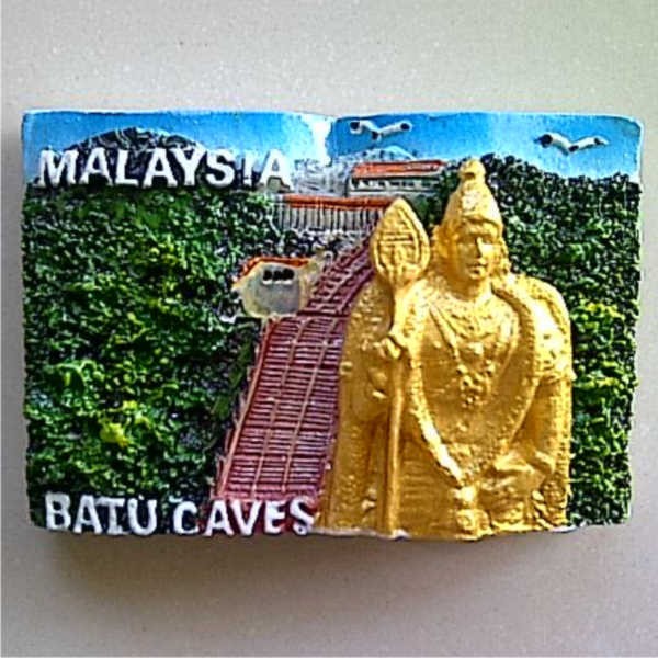 Jual Souvenir Magnet kulkas Batu Caves Malaysia