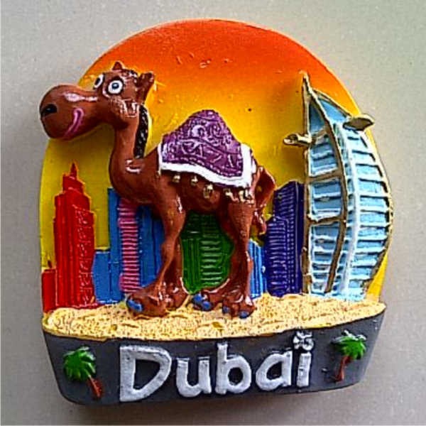 Jual Souvenir Magnet kulkas Dubai Unta