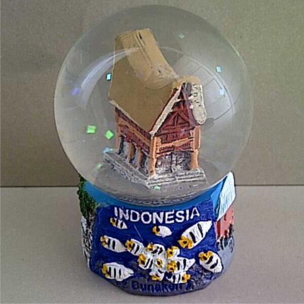 Jual Souvenir Snow Globe Bunaken Sulawesi Indonesia