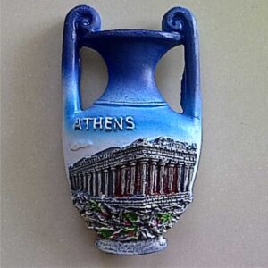 Jual Souvenir Magnet kulkas Athens Gucci Yunani