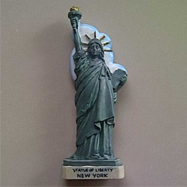 Jual Souvenir Magnet kulkas Liberty New York Amerika