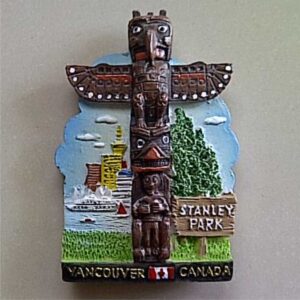 Jual Souvenir Tempelan kulkas Stanley Park Vancouver Canada