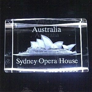 Jual Souvenir Kristal Sydney Opera House Australia
