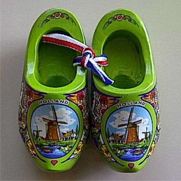 Jual Souvenir Pajangan Sepatu Holland Hijau