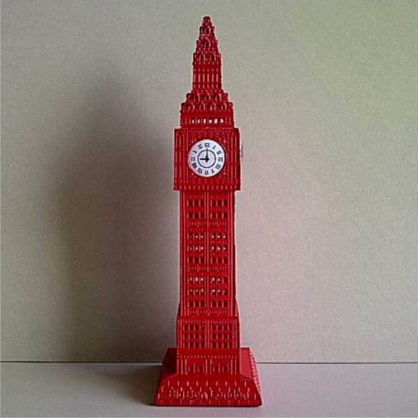 Jual Souvenir Miniatur Jam Big Ben London Merah