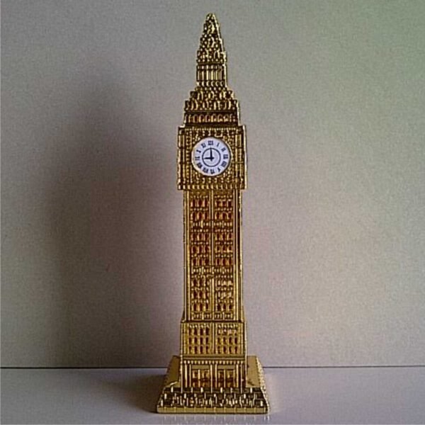 Jual Souvenir Miniatur Jam Big Ben London Kuning