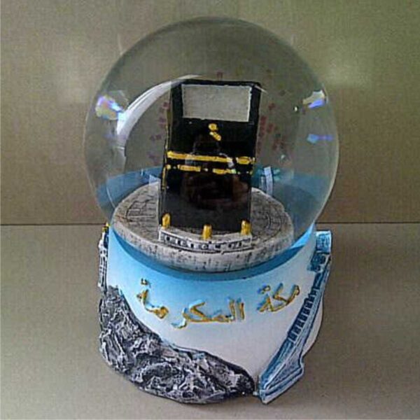 Jual Souvenir Snow Globe Mekkah Arab Saudi