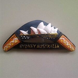 Jual Souvenir Magnet kulkas Sydney Bumerang Australia