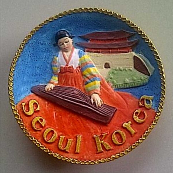 Jual Souvenir Magnet kulkas Seoul Korea
