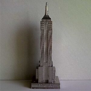 Jual Souvenir Miniatur Gedung Empire State Silver New York Amerika