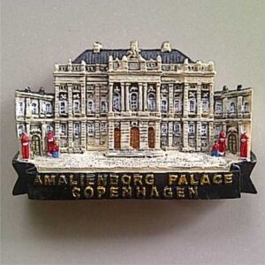 Jual Souvenir Magnet kulkas Istana Amalienborg Copenhagen Denmark