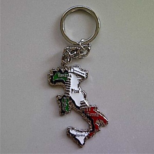 Jual Souvenir Gantungan Kunci Peta Italia